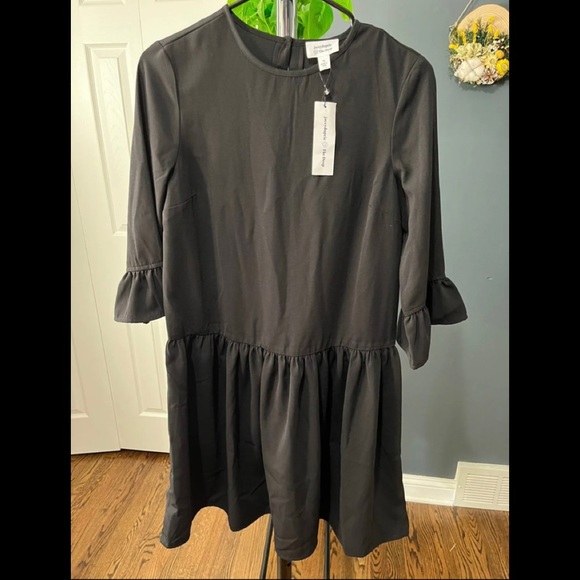 Women's Black Drop-Waist Dress by jaceyduprie - Picture 5 of 8